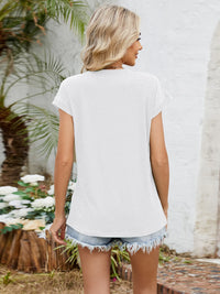Relaxed Fit V-Neck T-Shirt