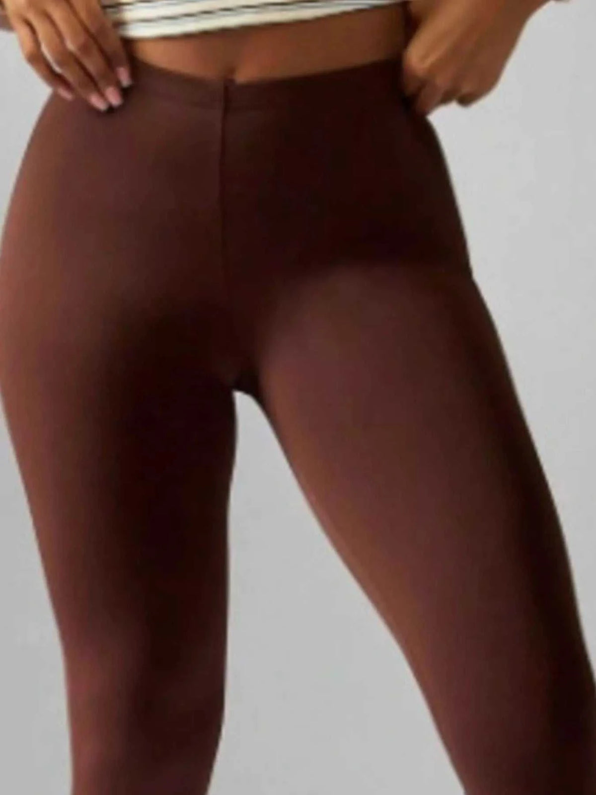 High-Waisted Active Capri Leggings 100100191577687 24 Affordable Fashion Under $100 Jerry's Apparel 