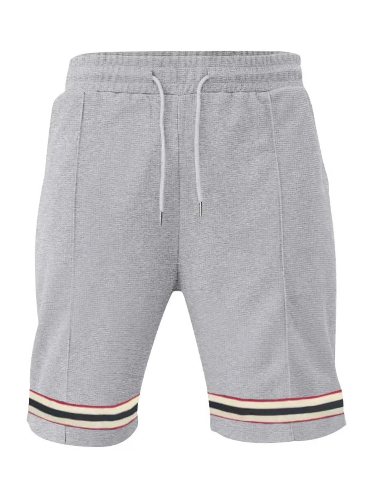 Men's Full Size Textured Knit Drawstring Shorts Plus Size 100400916555342 23 Affordable Fashion Under $100 Jerry's Apparel 