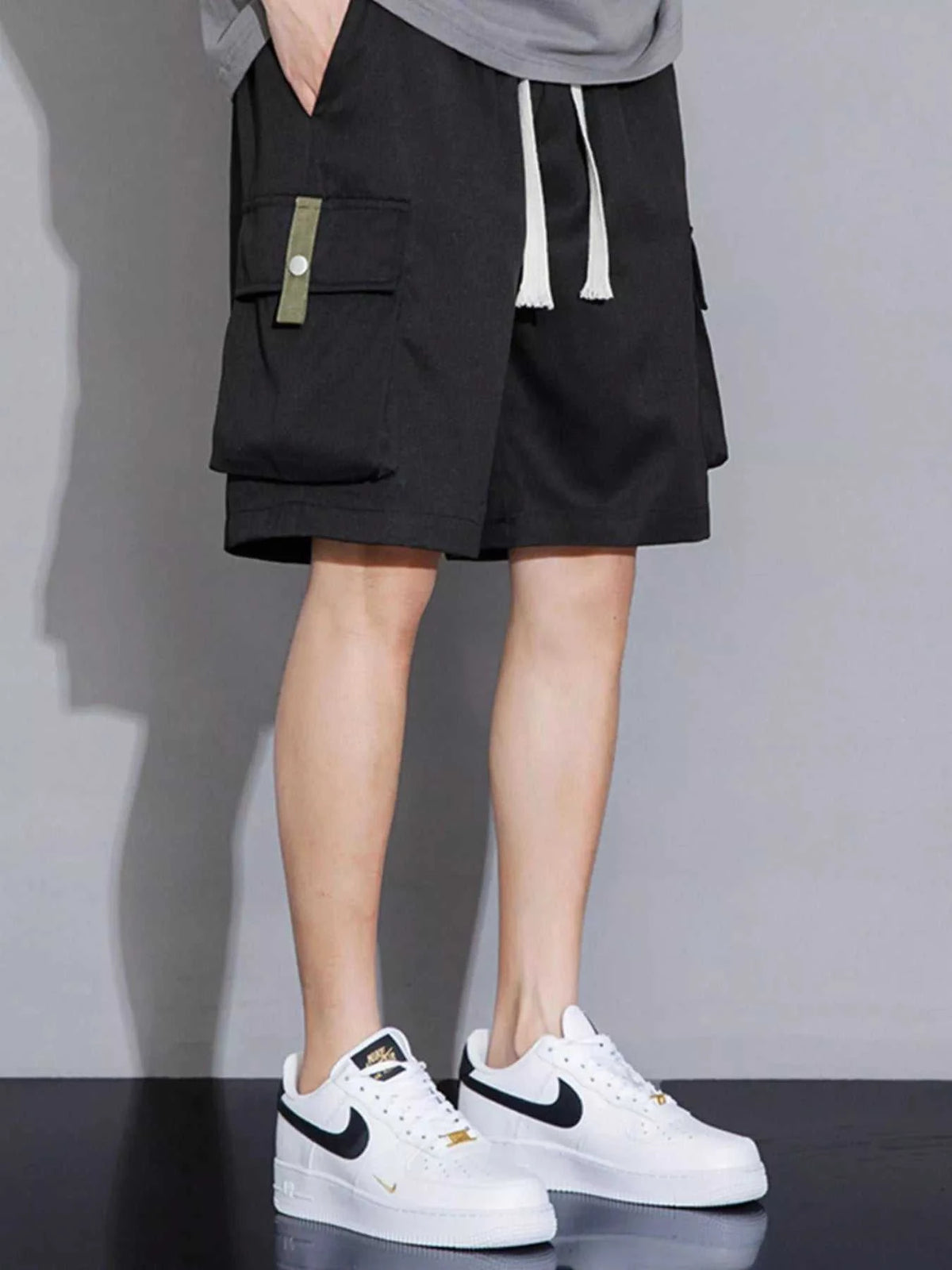 Men's Plus Size Casual Cargo Shorts with Drawstring 100400755093489 25 Affordable Fashion Under $100 Jerry's Apparel 