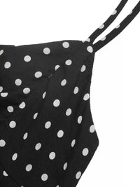 Polka Dot Ruffle Hem Spaghetti Strap Dress 100100895233469 34 Gifts for Her Jerry's Apparel 