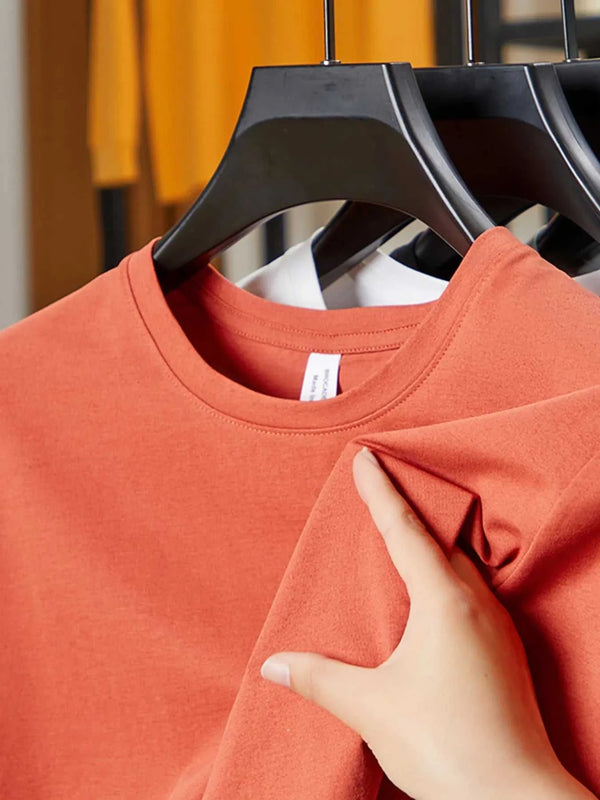 Men's Plus Size Round Neck Short Sleeve T-Shirt 100400688072393 23 Affordable Fashion Under $100 Jerry's Apparel 