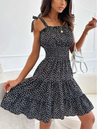 Polka Dot Square Neck Mini Cami Dress 100100988333377 31 Affordable Fashion Under $100 Jerry's Apparel 