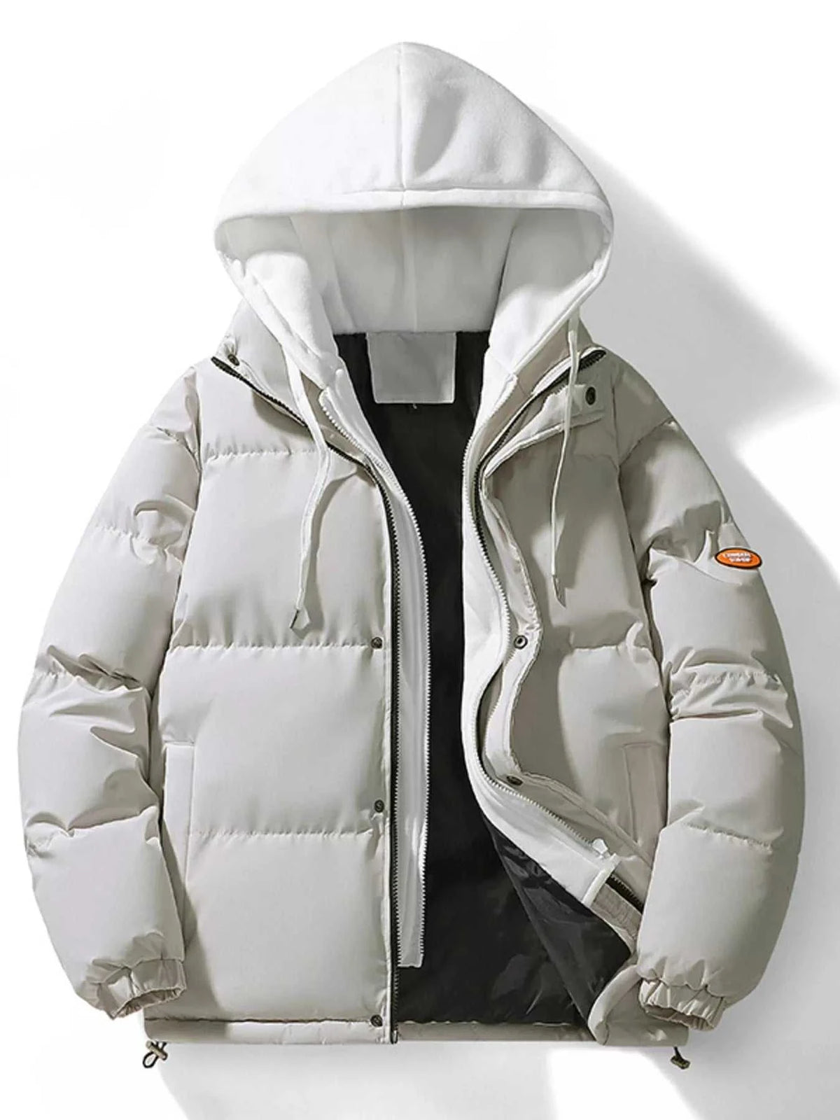 Men's Plus Size Hooded Padded Puffer Jacket 100400652536321 74 Affordable Fashion Under $100 Jerry's Apparel 