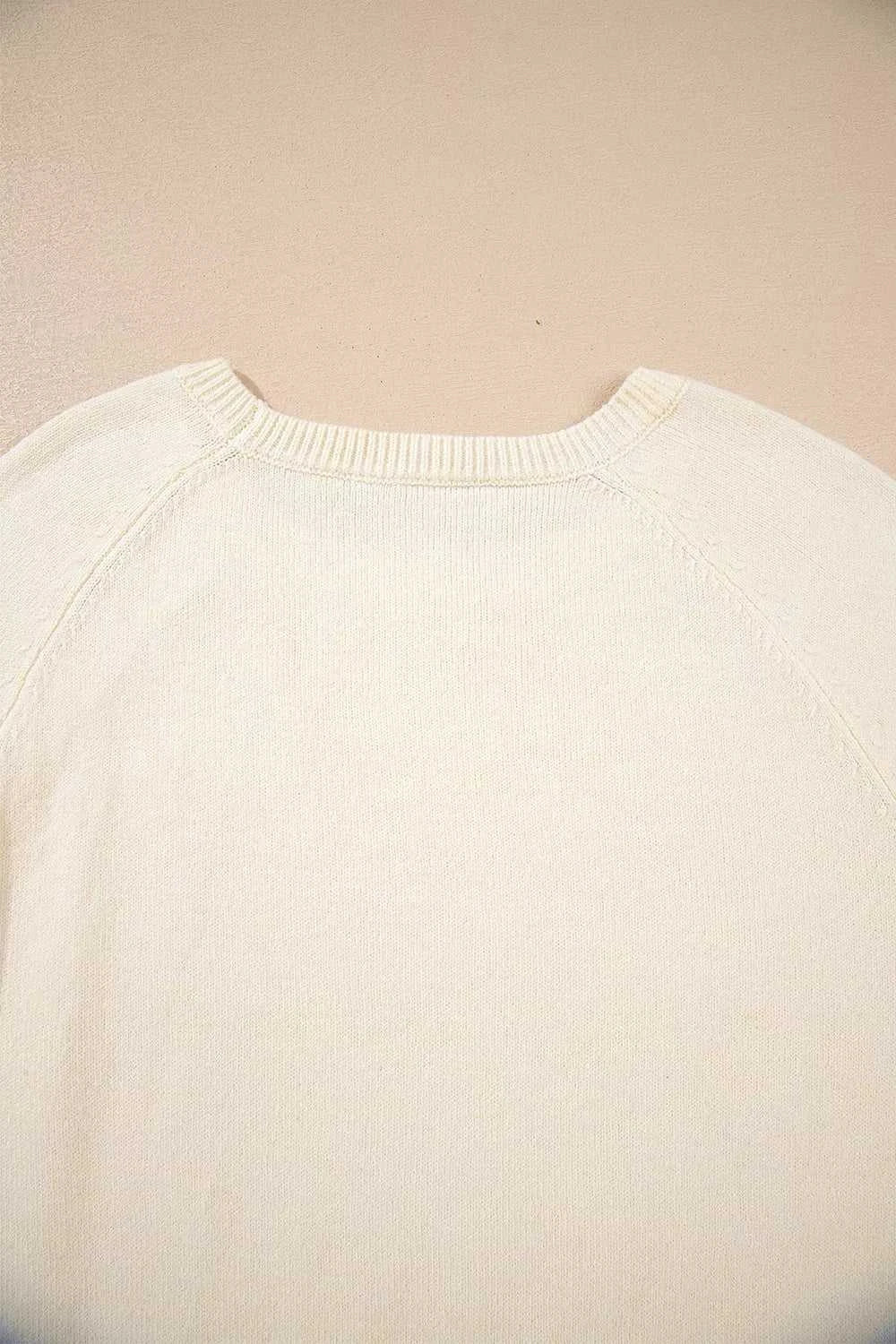 Button-Cuff Crew Neck Sweater 100100920961596 40 Women's Sweaters and Knitwear Jerry's Apparel 