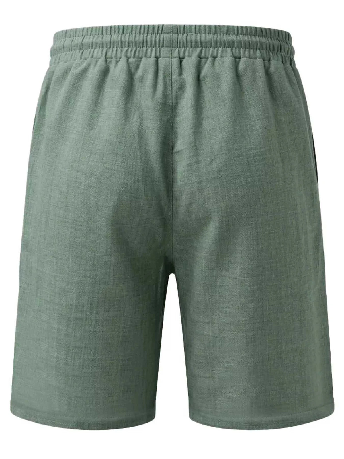 Men's Full Size Linen Blend Drawstring Shorts Plus Size 100400890274881 29 Affordable Fashion Under $100 Jerry's Apparel 