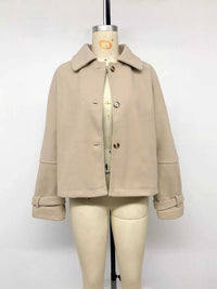 Collared Neck Button Up Jacket 100100656616397 47 Affordable Fashion Under $100 Jerry's Apparel 