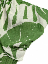 Tropical Print Tie Front Strapless Wide Leg Jumpsuit 100100436882883 40 Affordable Fashion Under $100 Jerry's Apparel 
