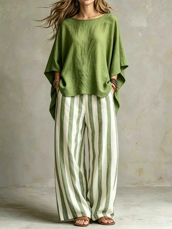 Full Size Solid Color Top and Pants Set Plus Size 100100687387446 50 Affordable Fashion Under $100 Jerry's Apparel 