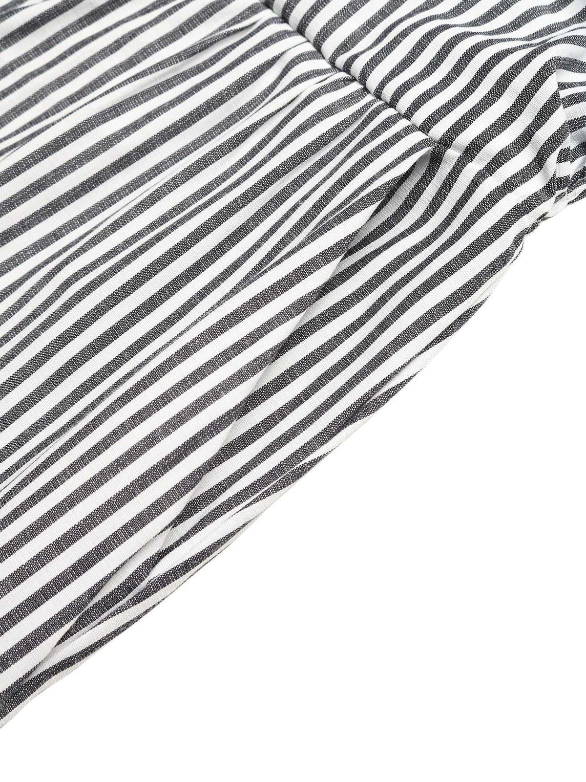 Striped Strapless Wide Leg Jumpsuit 100100424719142 40 Affordable Fashion Under $100 Jerry's Apparel 