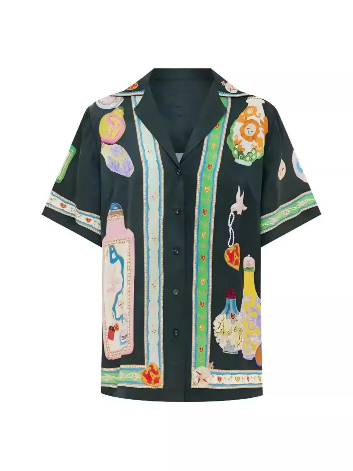 Printed Half Sleeve Shirt and Pants Set