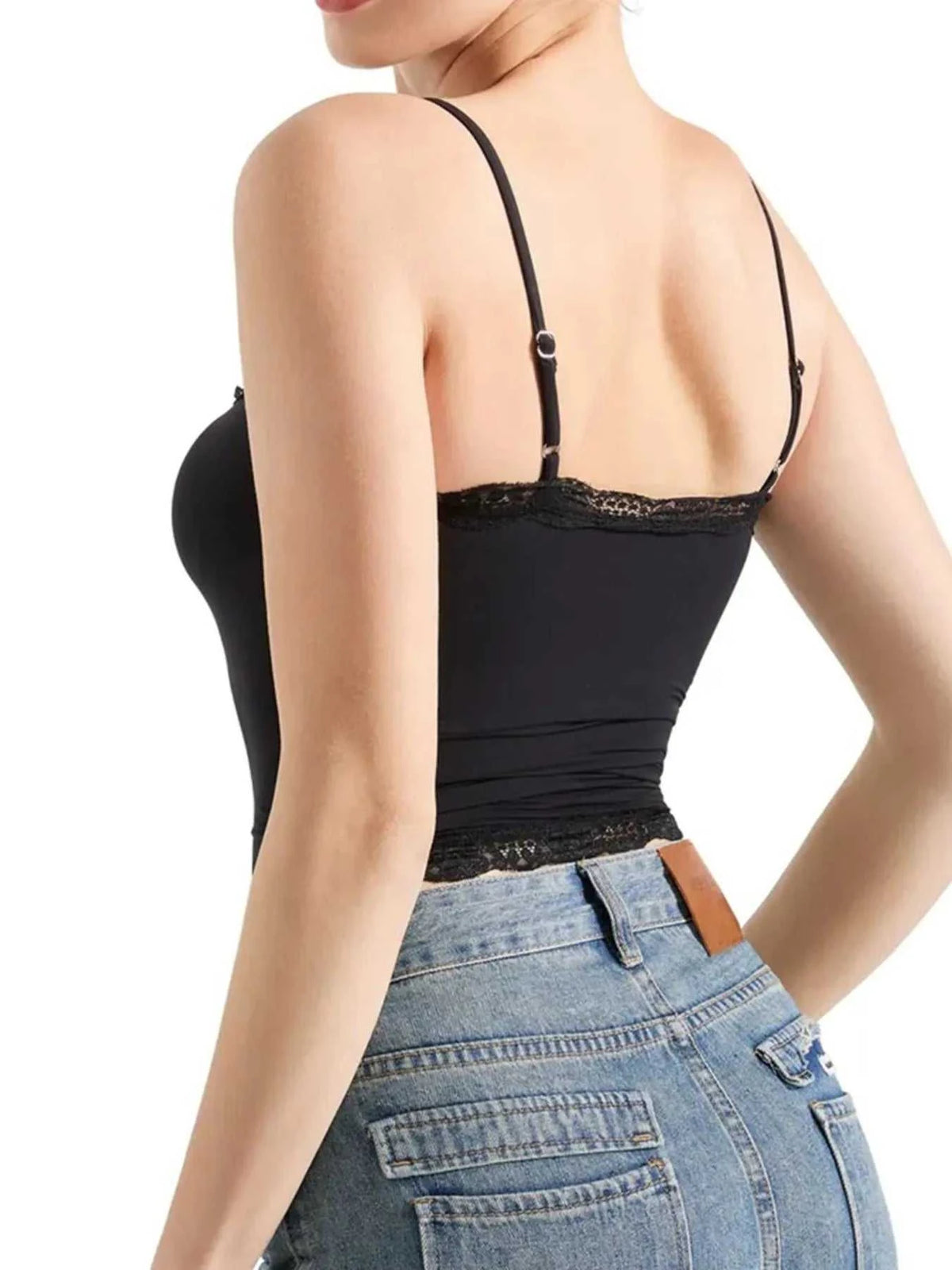 Lace Trim Cami Top 100100194437345 21 Affordable Fashion Under $100 Jerry's Apparel 
