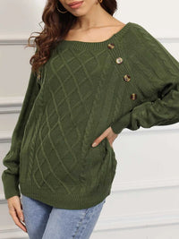 Cable Knit Boat Neck Sweater 100100241299521 36 Affordable Fashion Under $100 Jerry's Apparel 