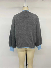 Contrast Trim Crew Neck Sweater 101002961234893 51 Affordable Fashion Under $100 Jerry's Apparel 