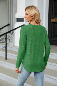 Round Neck Long Sleeve T-Shirt