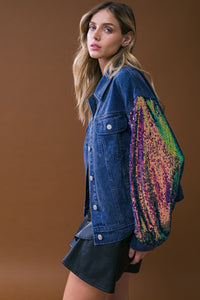 WALKING THE WALK DENIM JACKET
