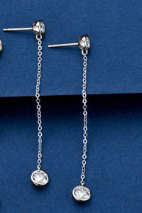 Baeful Moissanite Chain Earrings