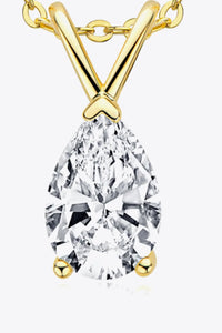 1.5 Carat Moissanite Pendant Necklace