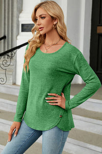 Round Neck Long Sleeve T-Shirt