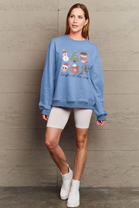 Full Size JINGLE ALL THE WAY Long Sleeve Sweatshirt