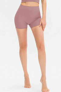 Sport Short in Misty Blue with Slim Fit & Wide Waistband