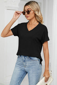 Short Sleeve V-neck T-Shirt