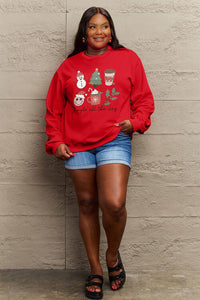 Full Size JINGLE ALL THE WAY Long Sleeve Sweatshirt