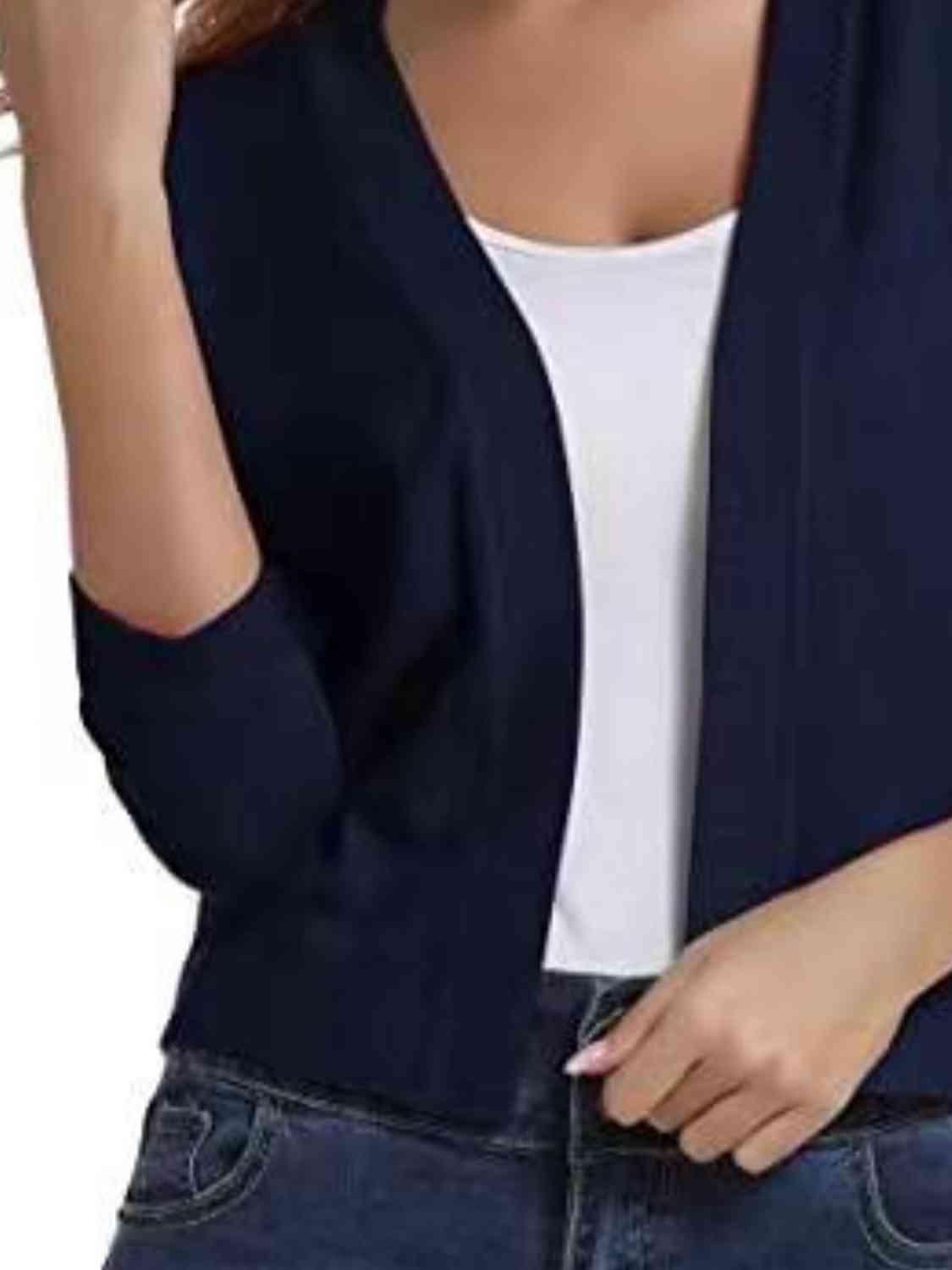 Cardigan Open Front