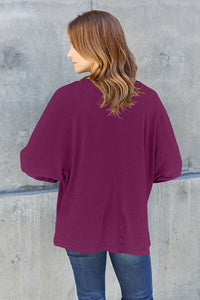 Full Size Round Neck Long Sleeve T-Shirt