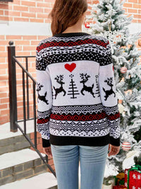 Reindeer Christmas Tree Sweater