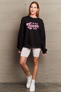 Full Size IN MY LOVER ERA Round Neck Sweatshirt