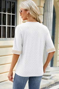 V-Neck Half Sleeve T-Shirt