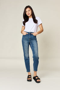 Full Size Tummy Control High Waist Slim Jeans