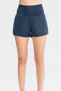 Sport Short | Wide Waistband Air Force Blue w/ Pockets