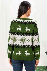 Reindeer and Snow Sweater