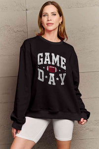 Full Size GAME DAY Graphic Sweatshirt