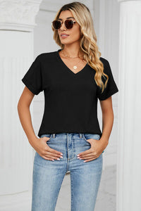 Short Sleeve V-neck T-Shirt