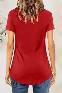 Crisscross Short Sleeve T-Shirt