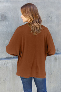 Full Size Round Neck Long Sleeve T-Shirt