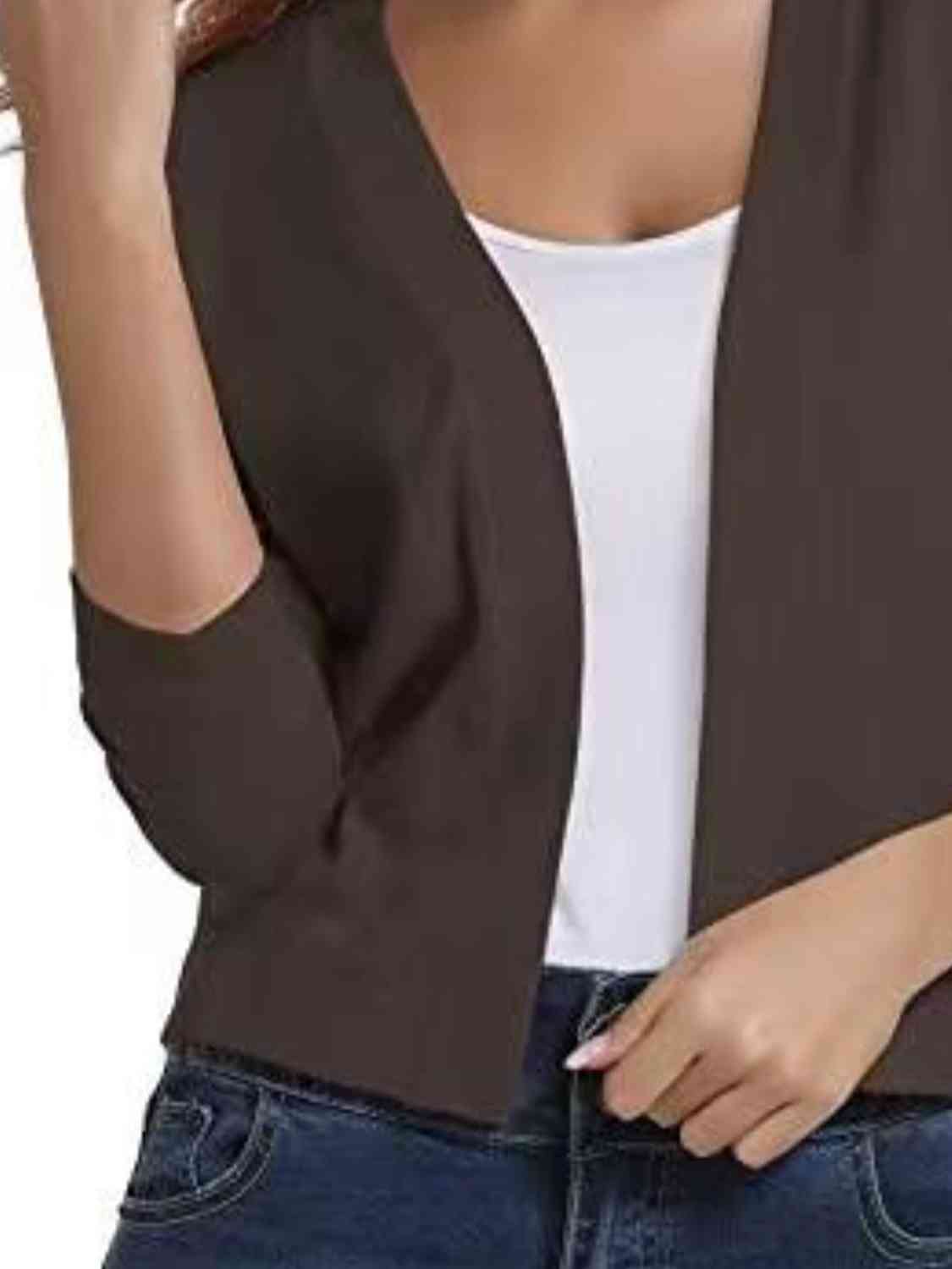 Cardigan Open Front