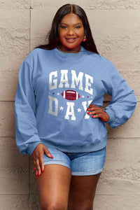 Full Size GAME DAY Graphic Sweatshirt