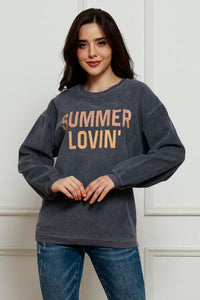 SUMMER LOVIN' Graphic Sweatshirt