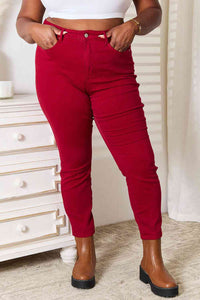 Full Size High Waist Tummy Control Skinny Jeans