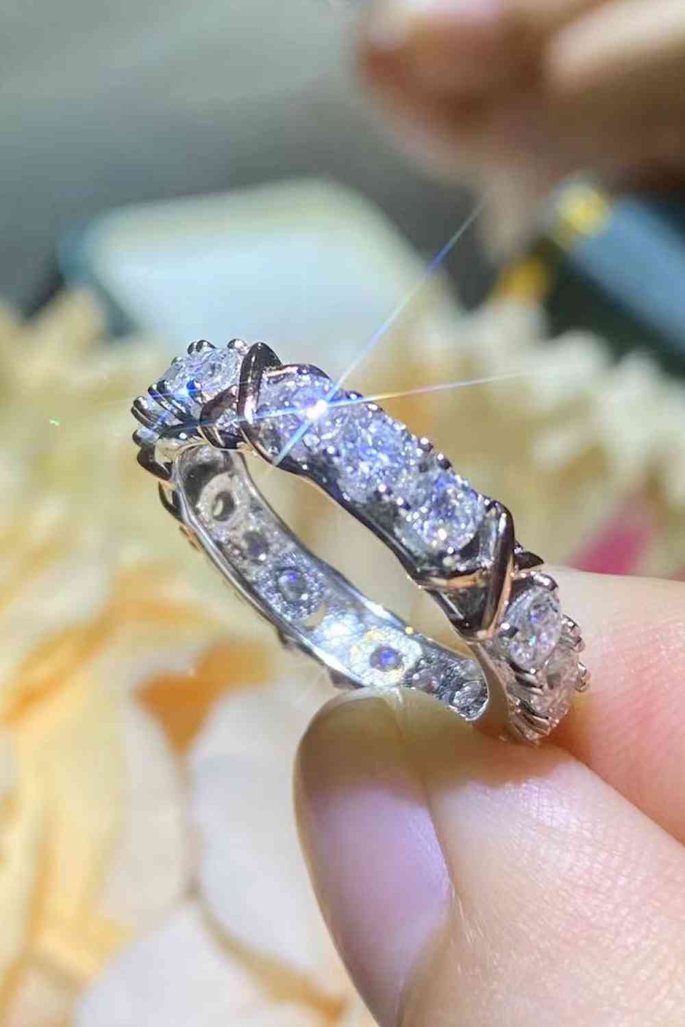 Feel The Joy 1.5 Carat Moissanite Ring