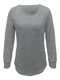 Round Neck Long Sleeve T-Shirt