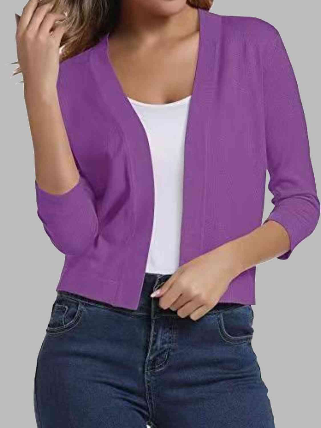 Cardigan Open Front