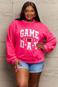 Full Size GAME DAY Graphic Sweatshirt