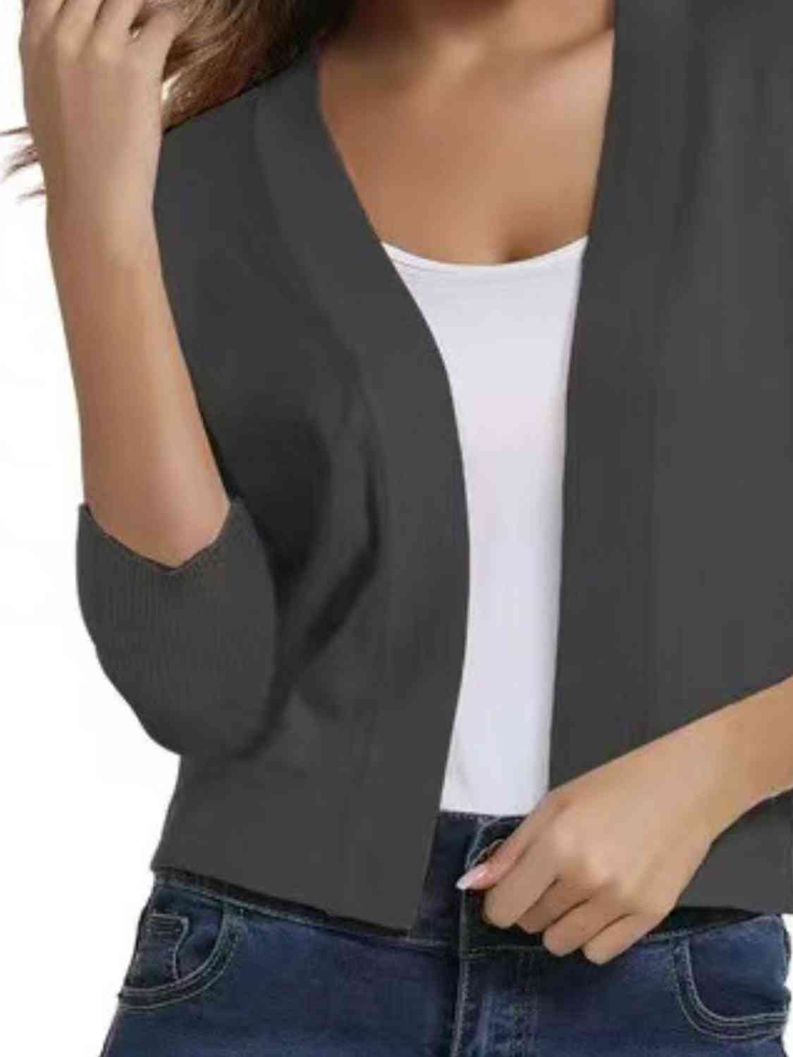 Cardigan Open Front