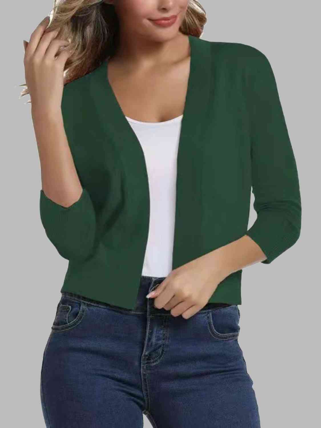 Cardigan Open Front