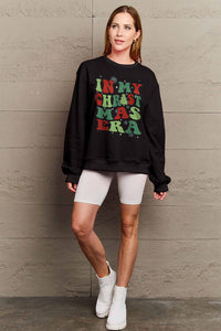 Full Size IN MY CHRISTMAS ERA Long Sleeve Sweatshirt